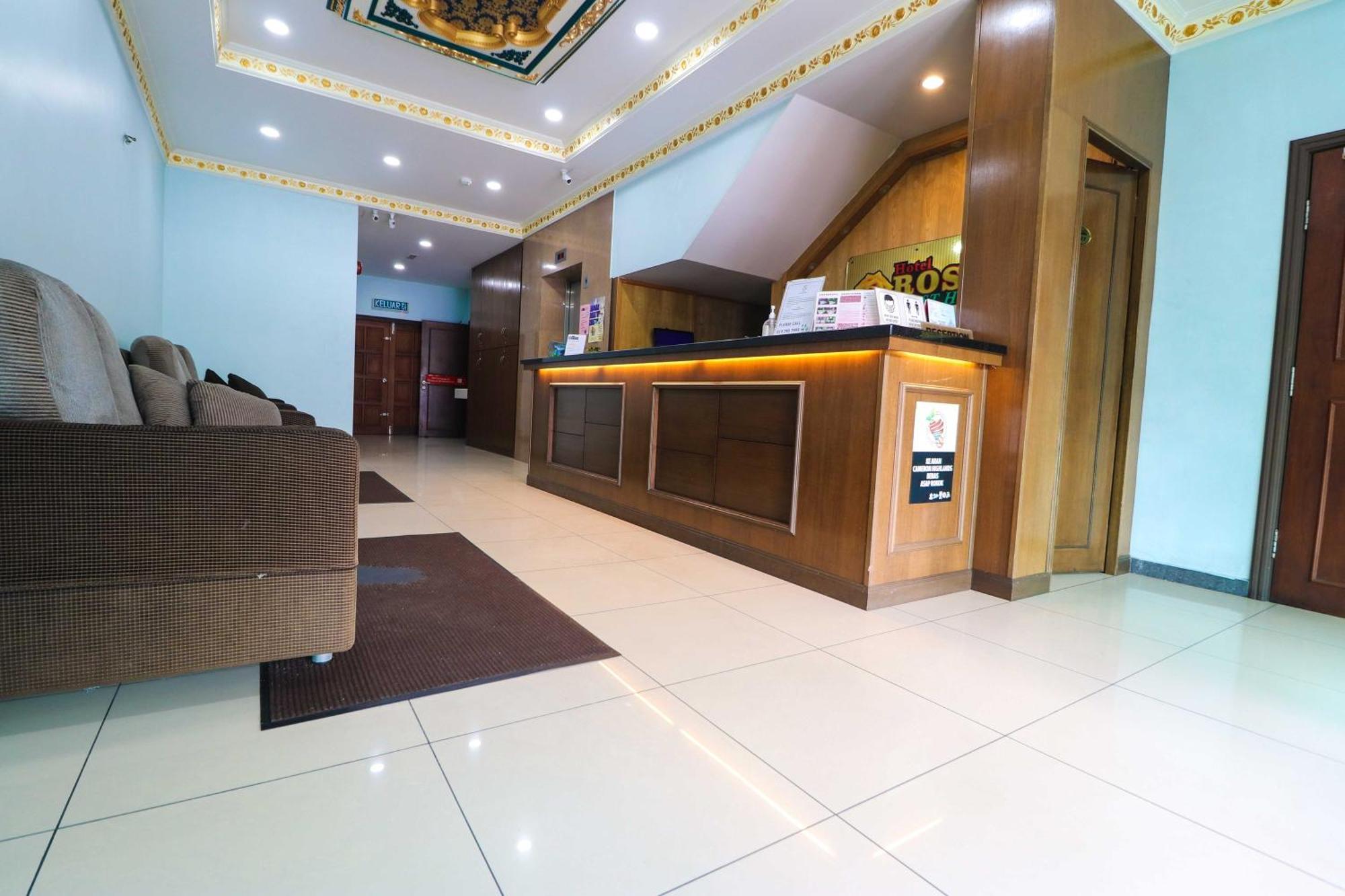 Hotel Rose Crest Hill, Cameron Highland Танах-Рата Екстер'єр фото